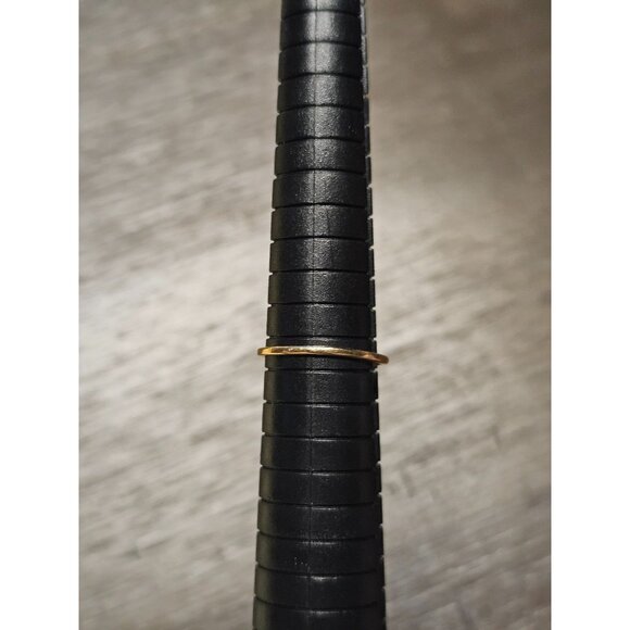 10K Cross Heart Ring Size 7 0.81g - Picture 3 of 5